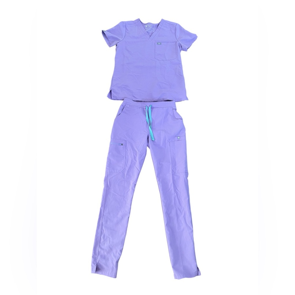 FIGS Lavender Scrub Set Size XXS